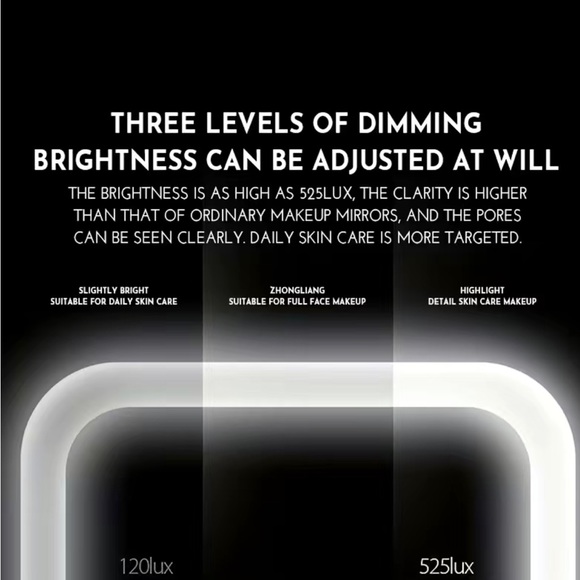 Makeup Mirror Touch Screen Portable - Picture 4 of 4